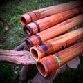 Wooden Didgeridoo - Strip Didge