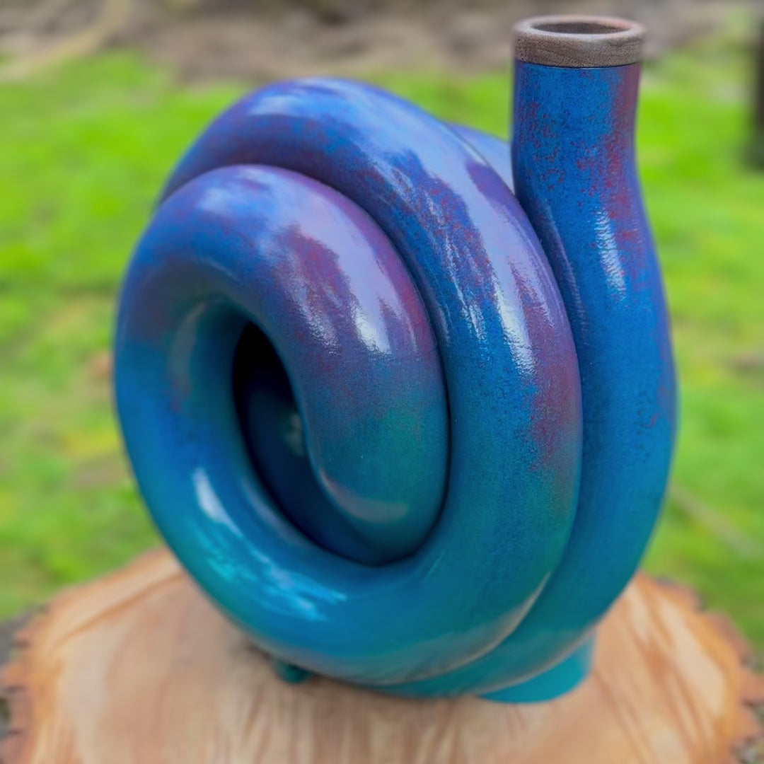Super Spiral Compact Didgeridoo - B - Ready to Ship